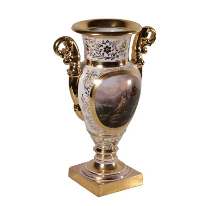 Antik, Vase, antike Vasen, antike Vase, antike italienische Vase, antike Vase, neoklassische Vase, Vase der 900