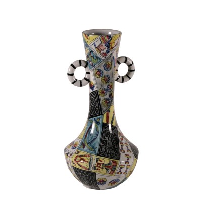 San Polo" Vase Ceramic Venice, Italy 20th Century