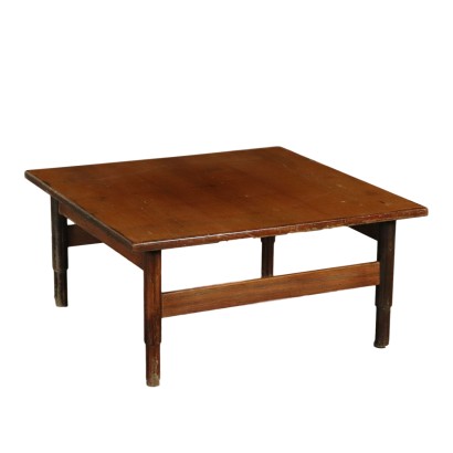 Small Table Solid Wood and Rosewood Italy 1960s Italian Prodution