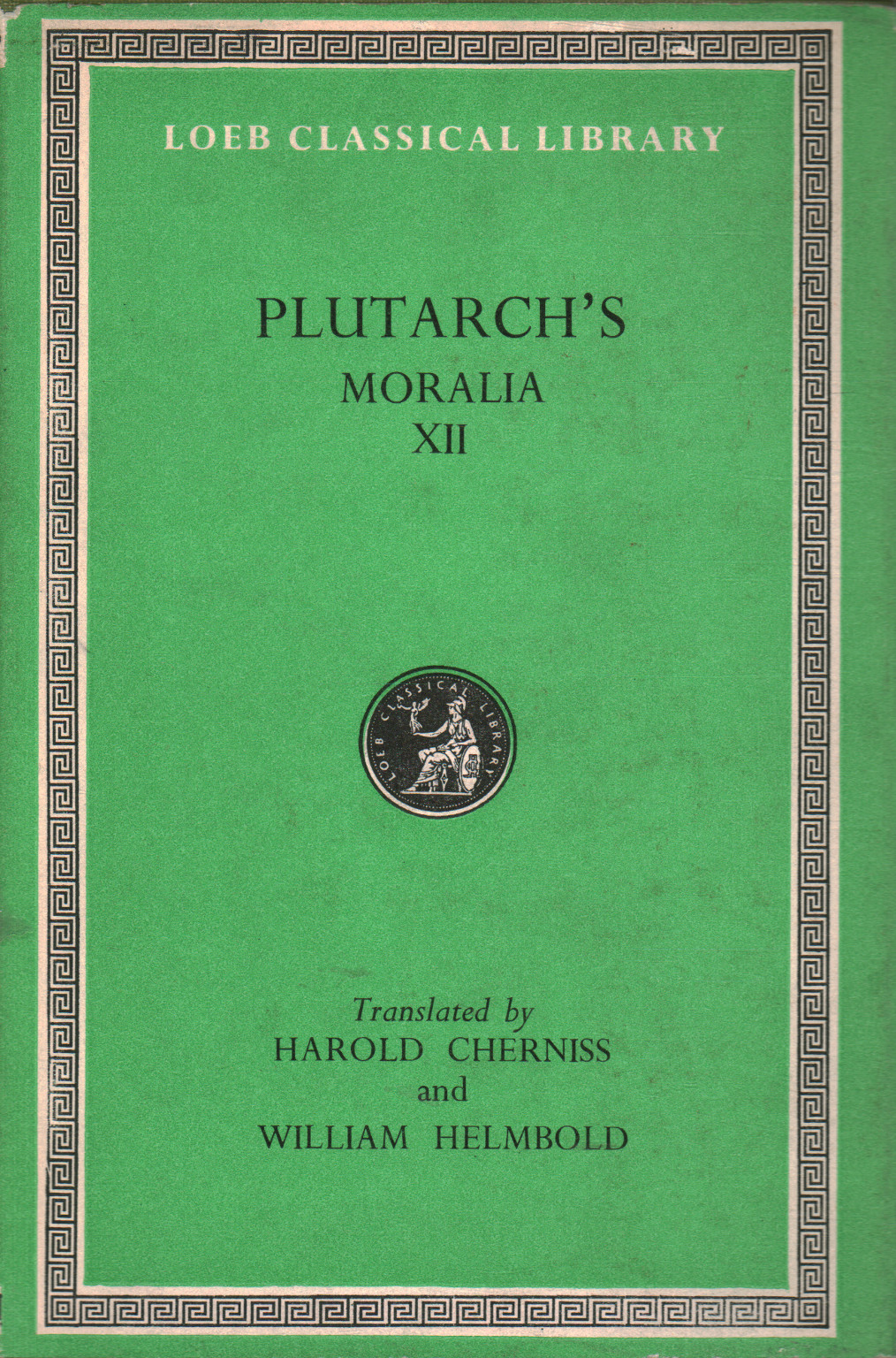 Plutarch at s Moralia XII Plutarch