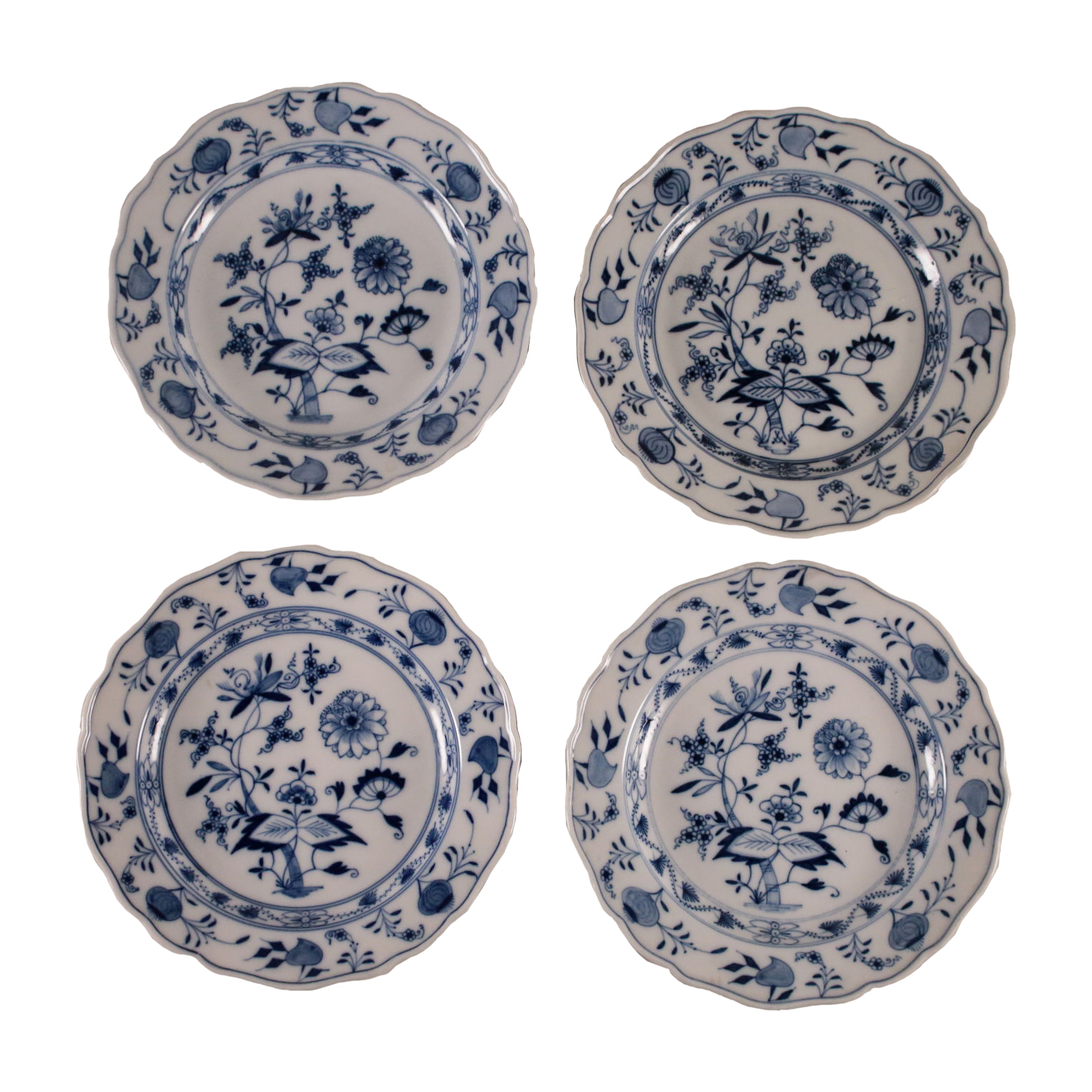 MEISSEN Porcelaine de Meissen Plat Vaisselle XVIIIeme Allemagne 