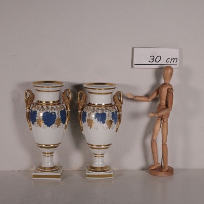 Paire de Vases Porcelaine '800