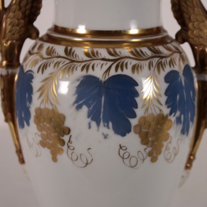 Pair of Vases Porcelain 19th Century