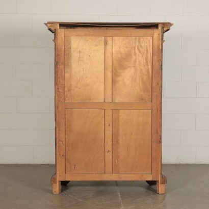 Petite Armoire à deux Portes Noyer Italie Fin'800 Début '900