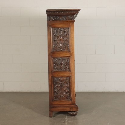 Petite Armoire à deux Portes Noyer Italie Fin'800 Début '900