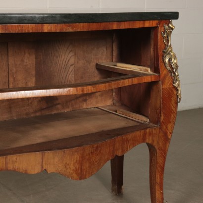 Dresser Brazilian Rosewood and Bronze Italy 20th Century