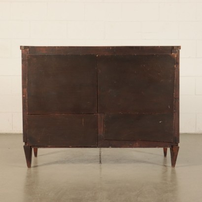 Chest of Drawers Marple, Ebony and Rosewood Slab Italy 19th Century