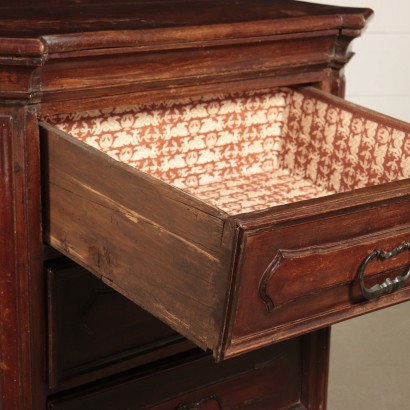 Chest of Drawers Walnut Italy 20th Century