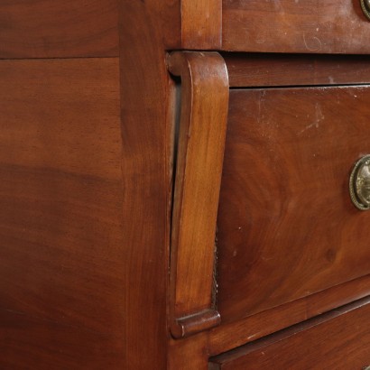 Matching Restoration Dressers Solid Walnut Italy 19th Century