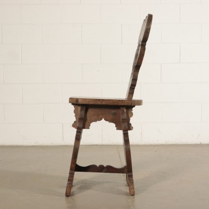 Chair-Stool Walnut Italy 17th Century