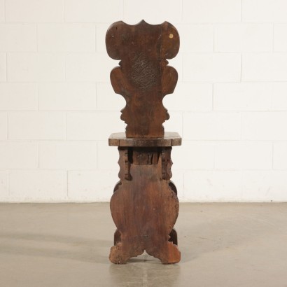 Chair-Stool Walnut Italy 17th Century