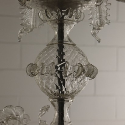 Lustre de Murano à huit Bras Verre Italie Premier '900