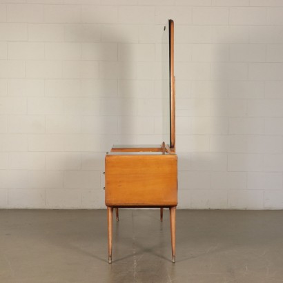 Dresser, Brurl and Marple Veneer, Back-Treated Glass, Italy 1950s