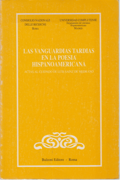 Las vanguardias tardias en la poesia hispanoameric, AA.VV.