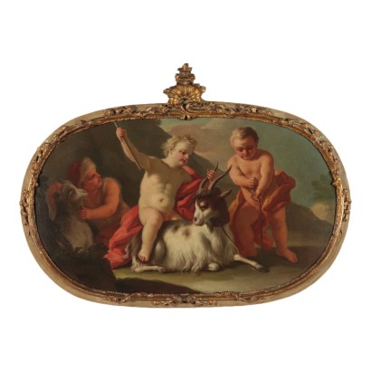 Allegory of PIetro BArdellino, Neapolitan School, Oil on Canvas