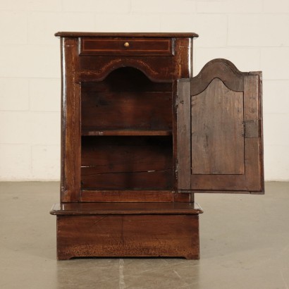 Kneeling-stool with Doors, Walnut Italy 20th Century