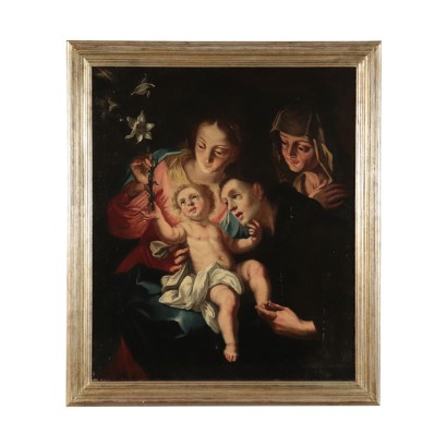 Madonna mit Kind, St. Antonius von Padua und St. Anna