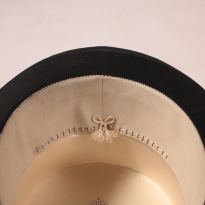 Vintage Top Hat with Hat Box 1890s-1910s