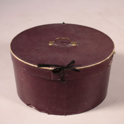 Vintage Top Hat with Hat Box 1890s-1910s