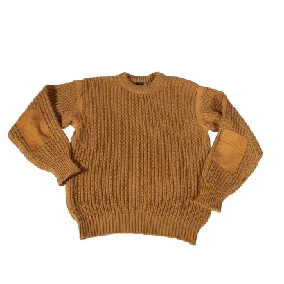 Maglione Vintage Trussardi Con Inserti In Pelle