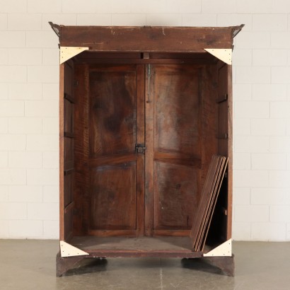 Armoire à deux Portes Noyer Gênes Italie '700