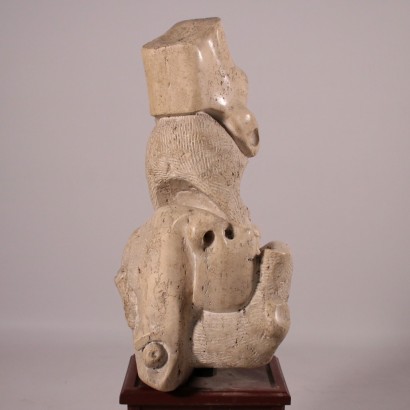 Travertine Marble Sculpture 20th Century