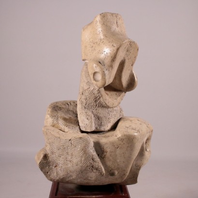 Travertine Marble Sculpture 20th Century