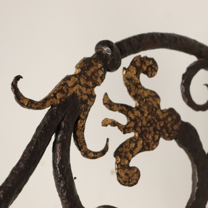 Group of Wall Torch-Holders Wrought Iron Italy 20th Century