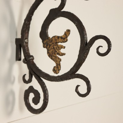 Group of Wall Torch-Holders Wrought Iron Italy 20th Century