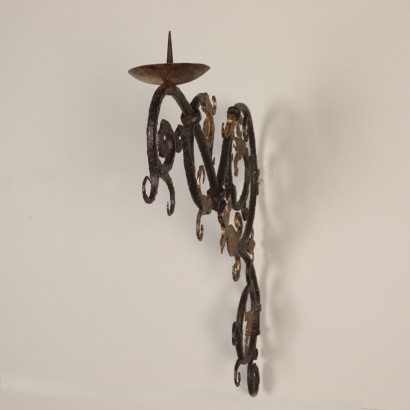 Group of Wall Torch-Holders Wrought Iron Italy 20th Century