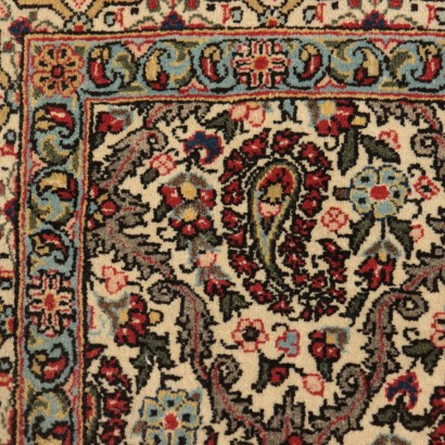 Kum Carpet, Cotton Iran 1950s-1960s