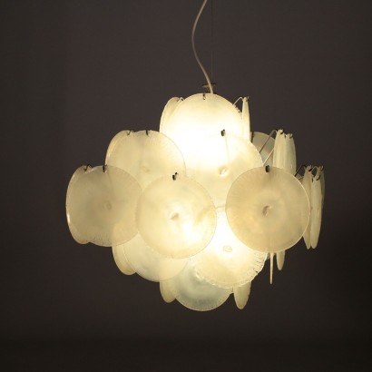 modernariato, modernariato di design, lampadario, lampadario modernariato, lampadario di modernariato, lampadario italiano, lampadario vintage, lampadario anni '60, lampadario design anni 60