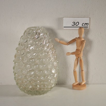 Vase aus glas