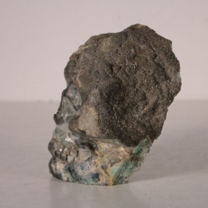 antiquariato, oggetto, antiquariato oggetto, oggetto antico, oggetto antico italiano, oggetto di antiquariato, oggetto neoclassico, oggetto del 900,Teschio fluorite,Teschio fluorite