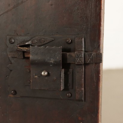 Engraved Cupboard Walnut Italy 18th Century