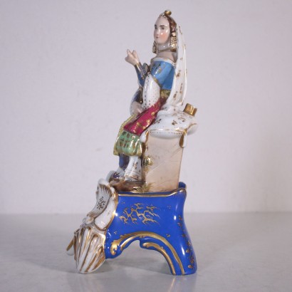 Paire de porte-Parfums Porcelaine Or France '800