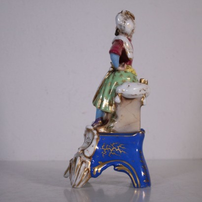 Paire de porte-Parfums Porcelaine Or France '800