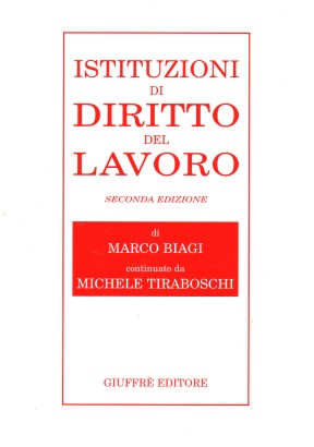 Istituzioni di diritto del lavoro