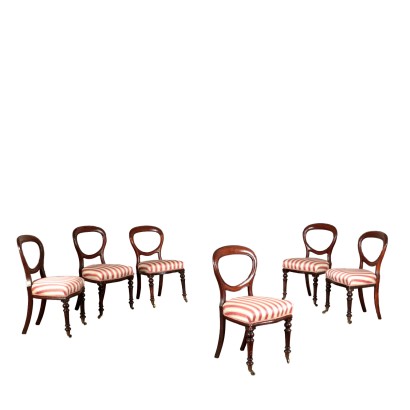 Gruppe 6 Stühle Englischen