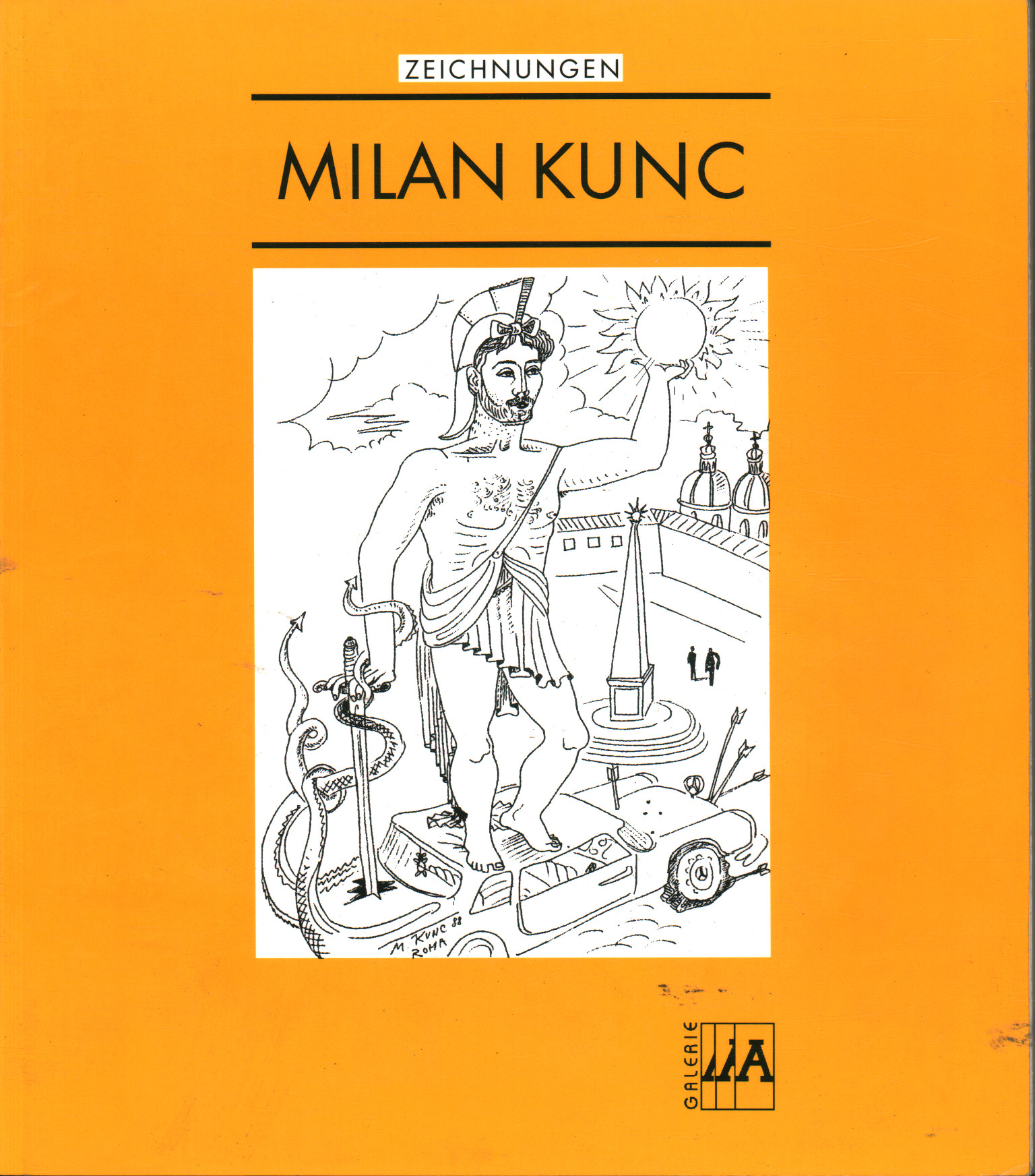 Milán Kunc, Zeichnungen