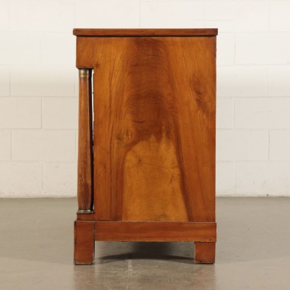 Empire Dresser, Solid Walnut Italy 19th Century