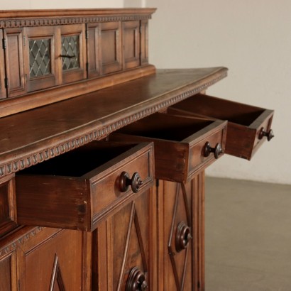 Cupboard, Walnut Italy 20th Century