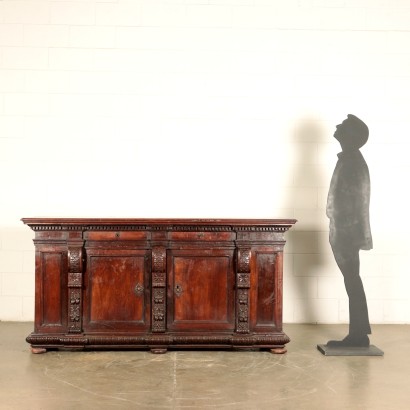 Cupboard, Walnut Italy 20th Century