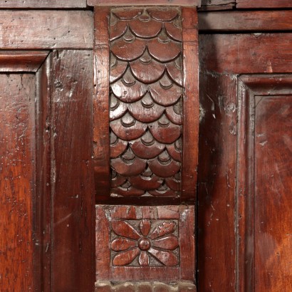 Cupboard, Walnut Italy 20th Century