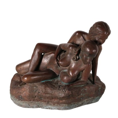 Sculpture en Bronze Valerio De Marchi Italie (1941)