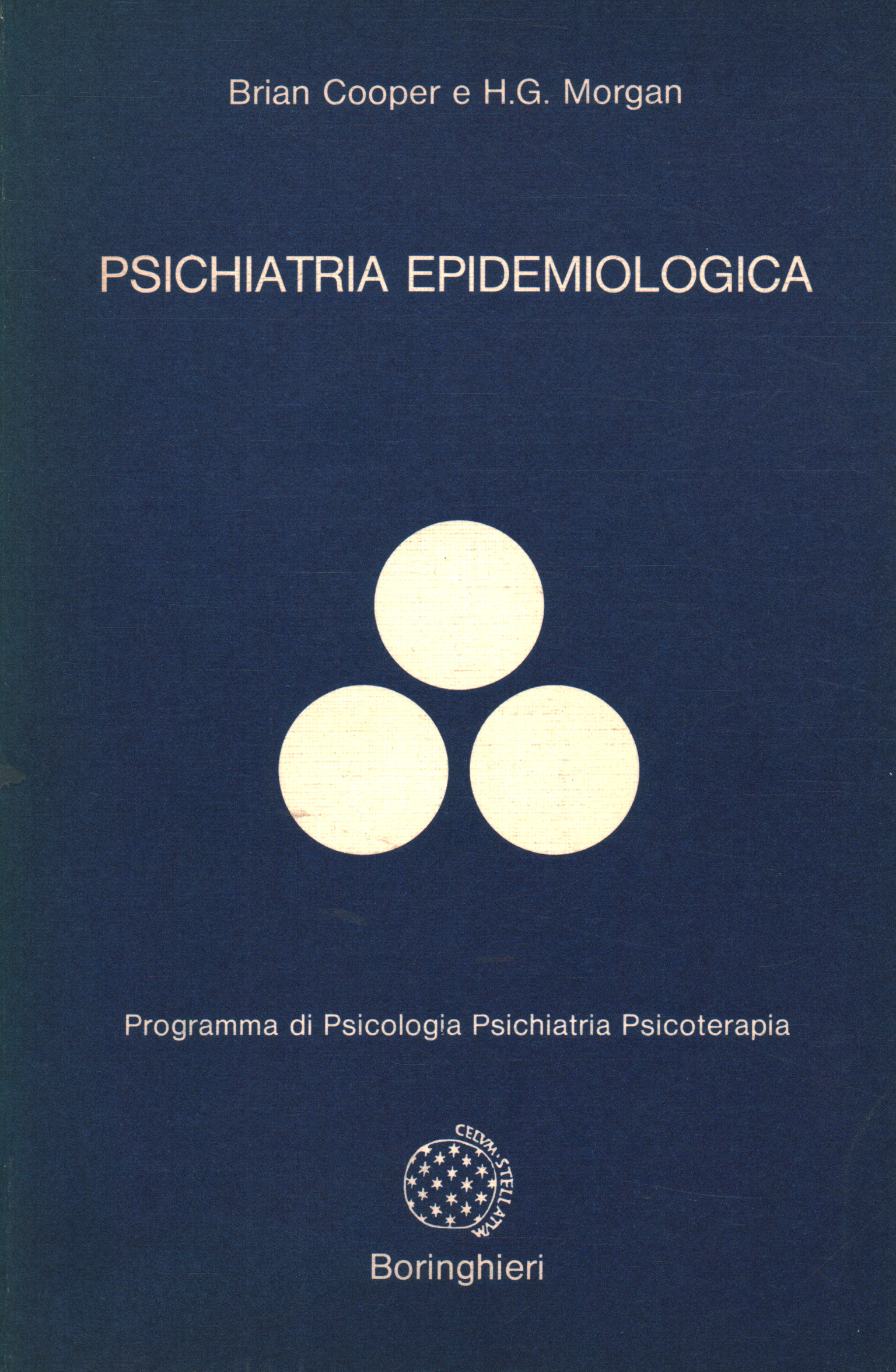La psiquiatría epidemiológica, Brian Cooper, H. G. Morgan