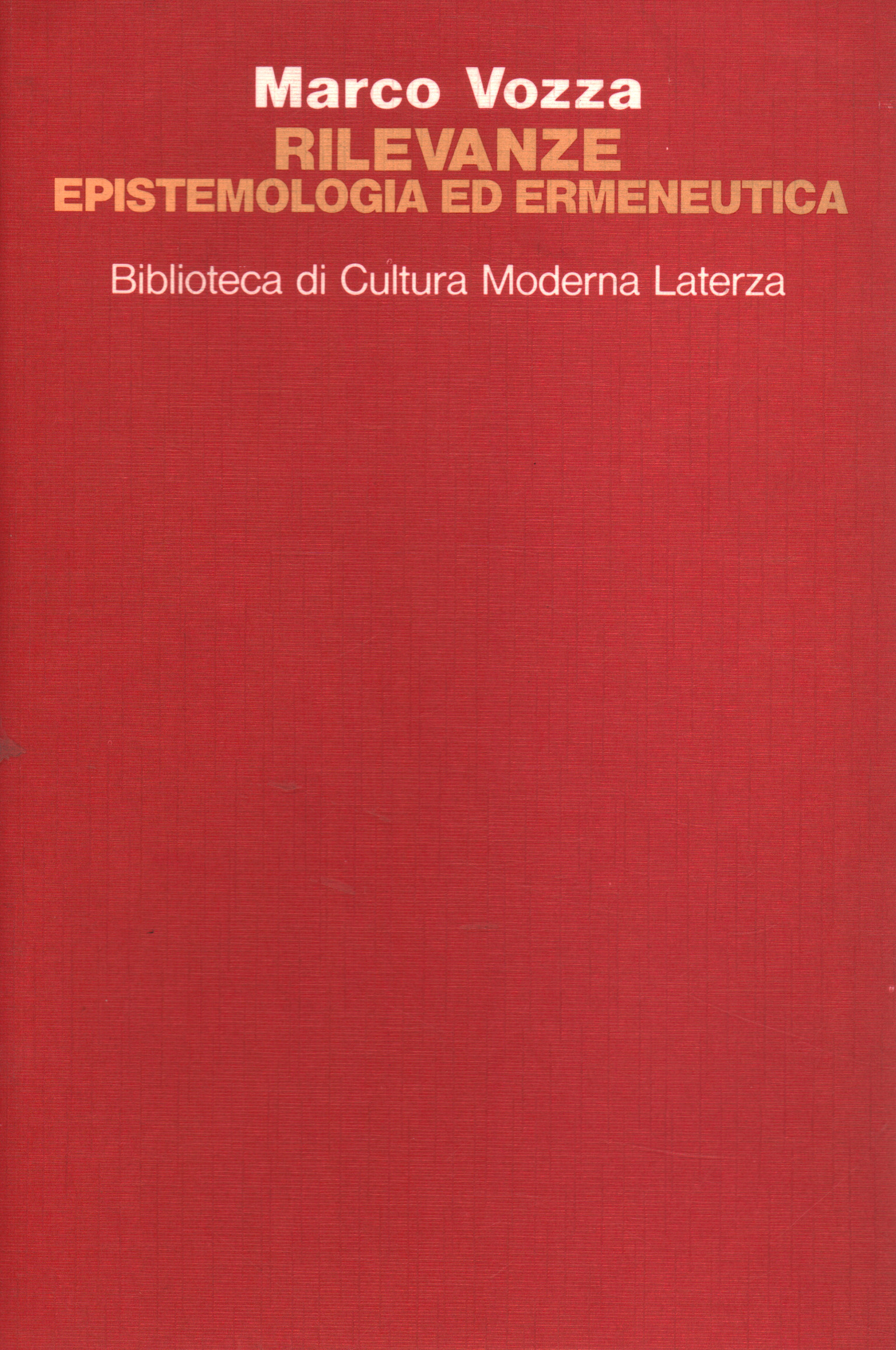 Visit, Marco Vozza