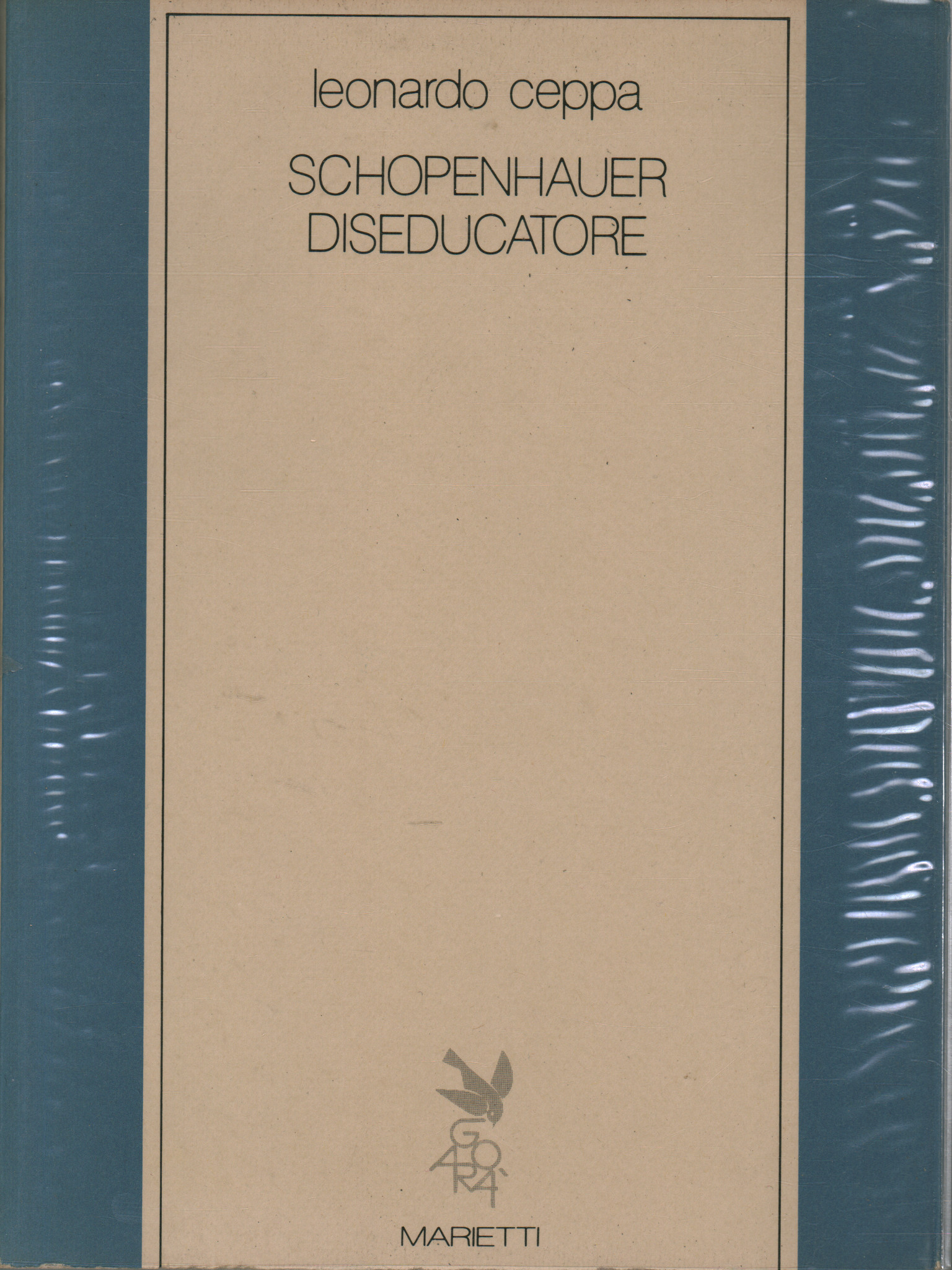 Schopenauer diseducatore, Leonardo Ceppa