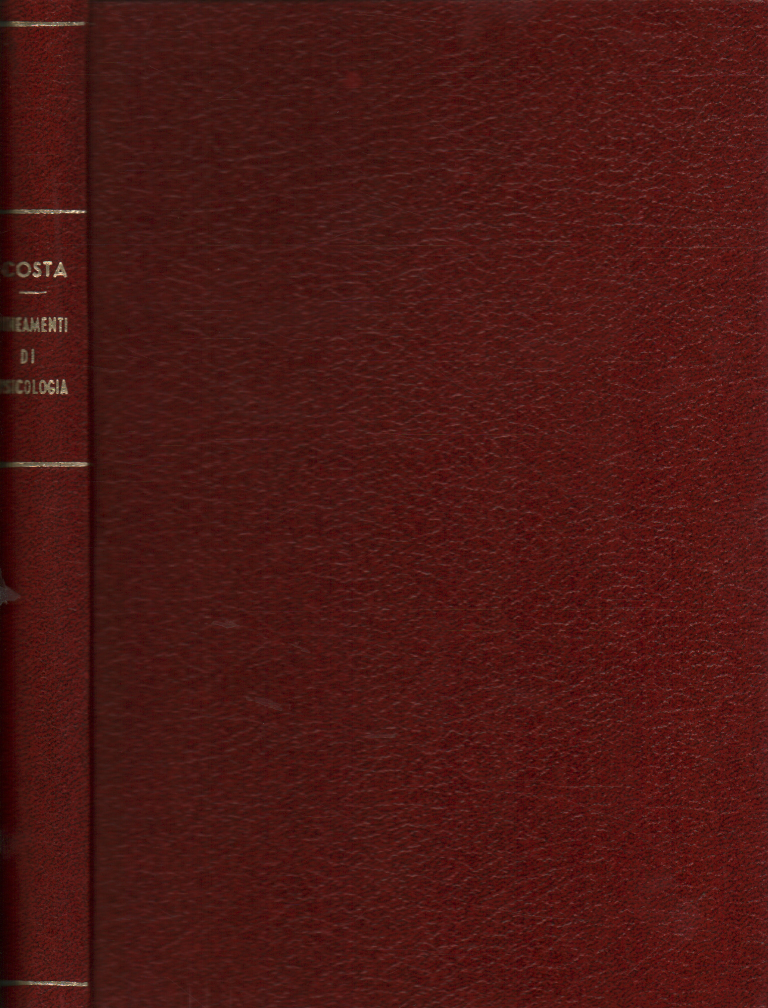 Lineamenti di psicologia, Angiola Massucco Costa