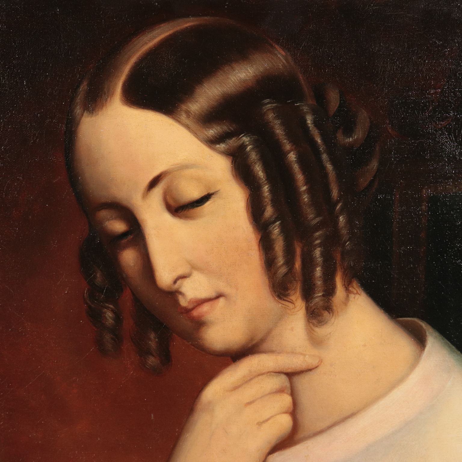 Ritratto di giovane donna, Arte, Ottocento, dimanoinmano.it